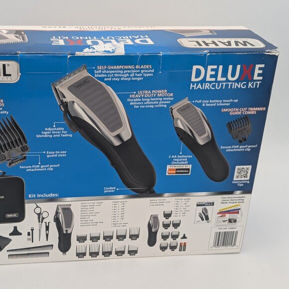 Wahl Deluxe Hair Cutting Kit Hair Clipper and Trimmer - Picture 4 of 4